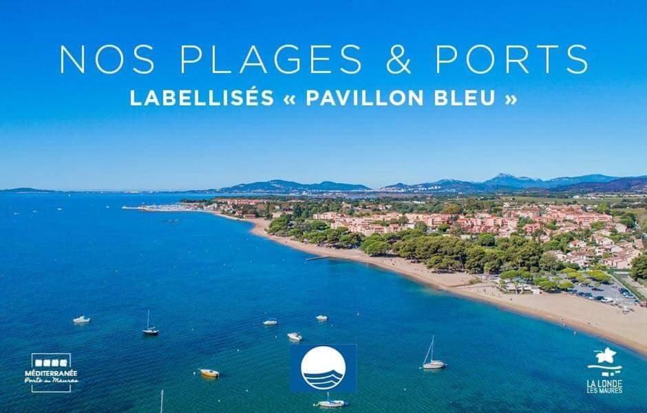 Coquet Studio Avec Belle Terrasse Appartement La Londe-les-Maures Buitenkant foto
